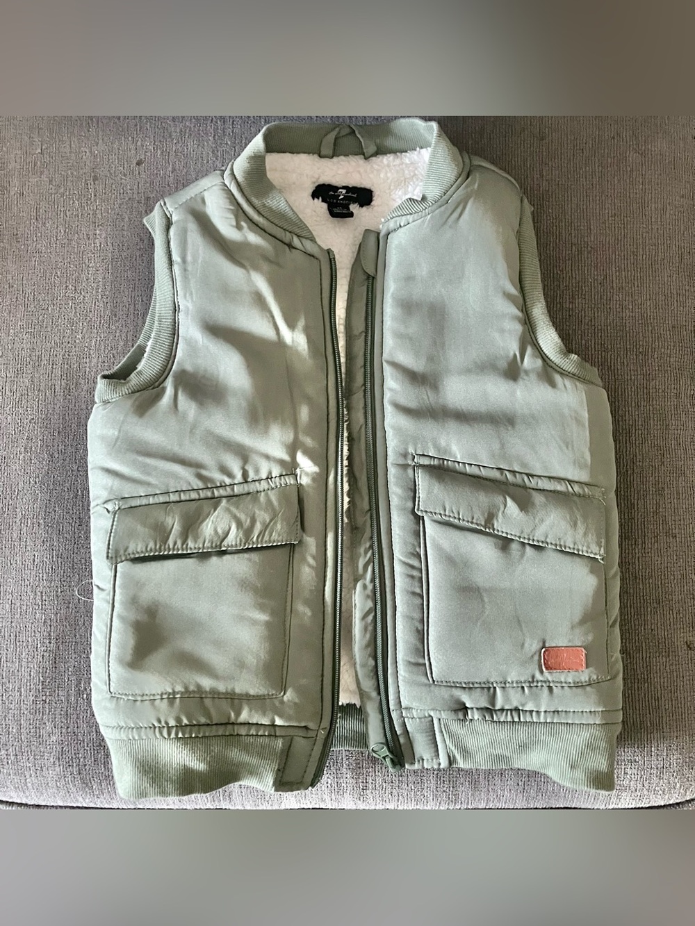 7 For all Mankind Sherpa Lined Vest